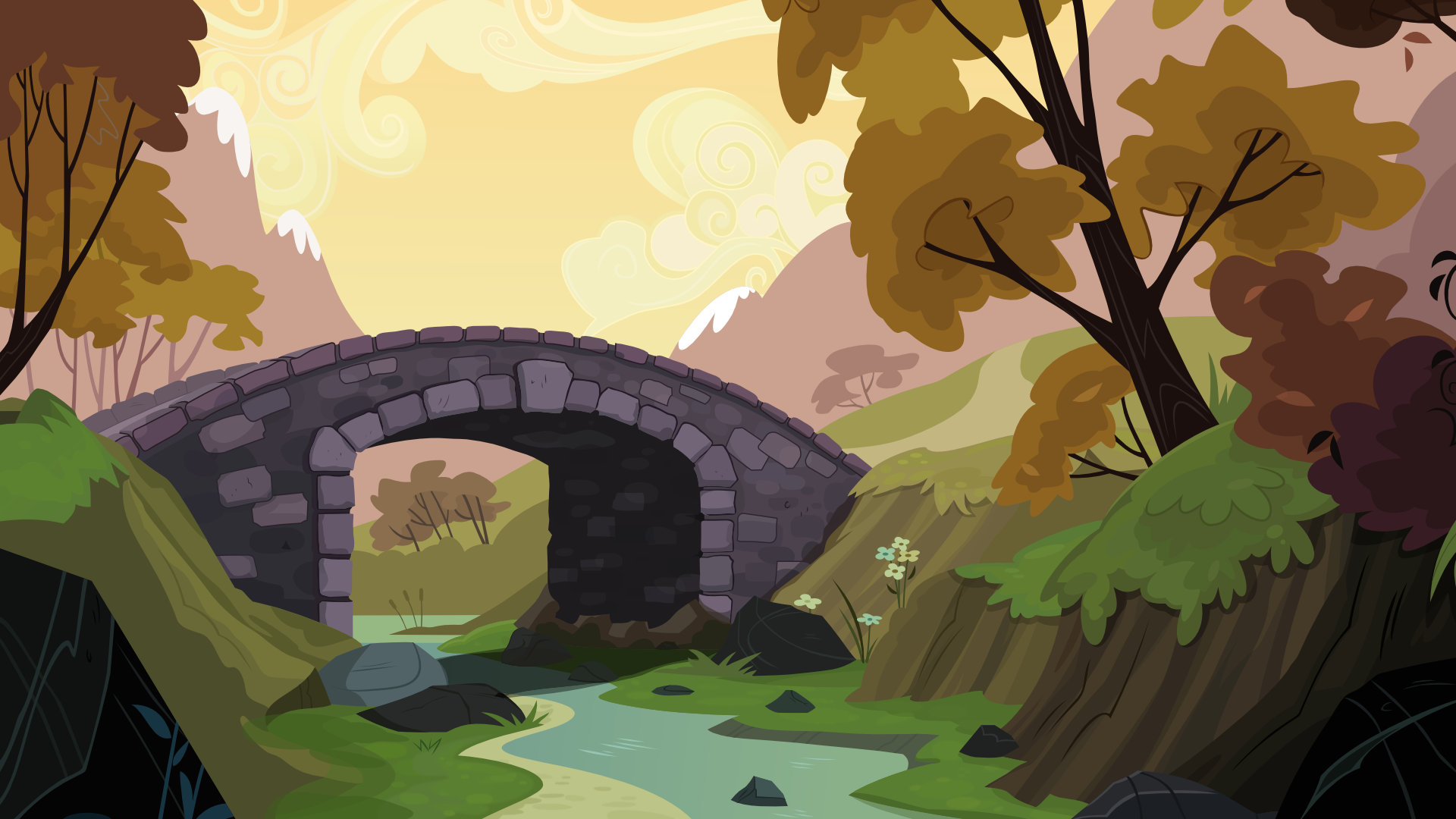 Canterlot background